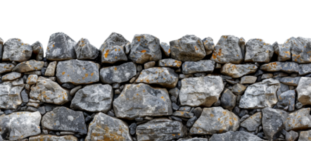 Textured stone wall png
