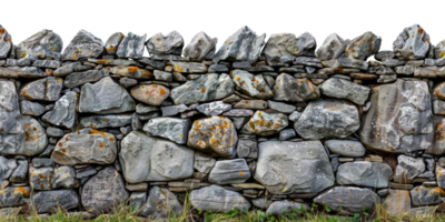 Textured stone wall png