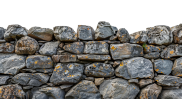 Textured stone wall png