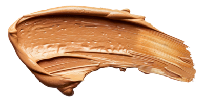 Texture Swatch of Smooth Chocolate Foundation Makeup png