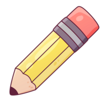 Schule Materialien Clip Kunst Karikatur Bleistift png