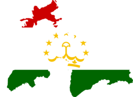 le tadjikistan carte drapeau png