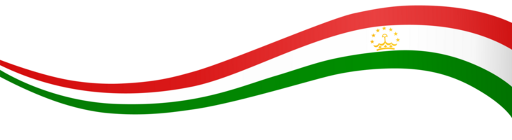 Tajikistan flag wave png