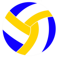 Volleyball, Volleybälle Sport Symbol isoliertes Element Illustration png