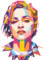 madona pop arte estilo png