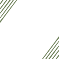 grön diagonal linje hörn gräns png