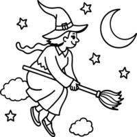 Halloween coloring pages for kids. Happy Halloween outline vector