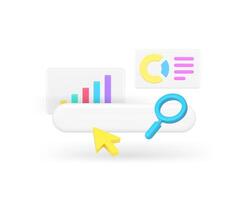 Incoming reminder alert sound notification application ring bell message inbox 3d icon vector