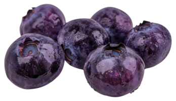 A bunch of blueberries are shown in a close up - stock .. png