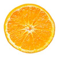 uma fechar acima do a laranja com a descasca removido - estoque .. png