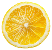 A close up of a yellow lemon with its peel removed - stock .. png