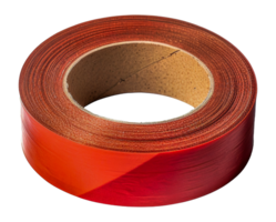 A red and white tape - stock .. png