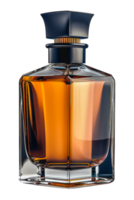 Modern dual-toned perfume bottle, cut out - stock . png