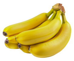 A bunch of yellow bananas - stock .. png