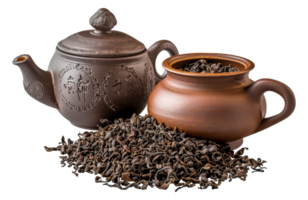 A tea pot and a tea pot with a lid - stock .. png