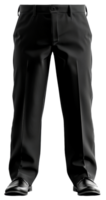formell svart byxor för företag klädsel på transparent bakgrund - stock .. png