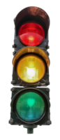 Traffic light, cut out - stock .. png
