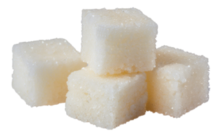 A pile of sugar cubes - stock .. png