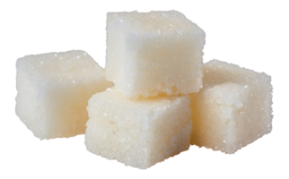 une pile de sucre cubes - Stock .. png