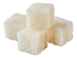 A pile of sugar cubes - stock .. png