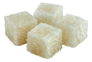 quatre blanc cubes de sucre - Stock .. png