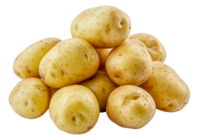 A pile of potatoes - stock .. png