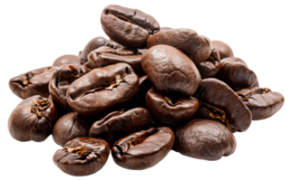 A pile of coffee beans - stock .. png