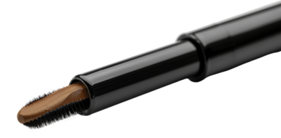 Mascara brush with brown cream png