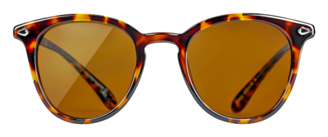Vintage styled tortoiseshell sunglasses, cut out - stock .. png