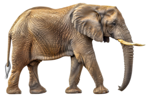 A large elephant is walking - stock .. png