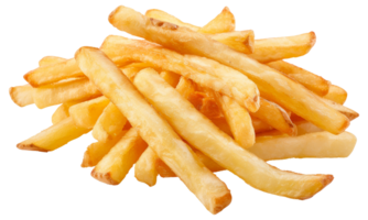 uma pilha do francês fritas - estoque .. png