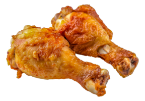 Two pieces of chicken are sitting - stock .. png