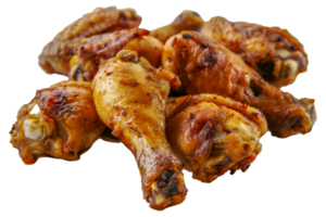 A pile of chicken wings - stock .. png