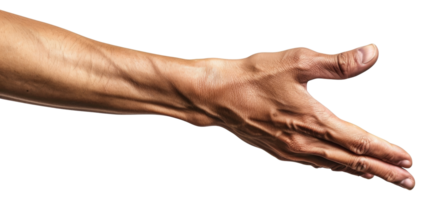 A hand is shown with a fist raised, and the image is white - stock .. png