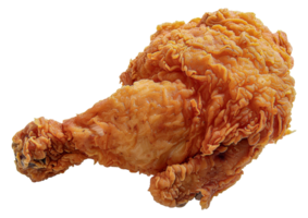 une pièce de frit poulet est séance - Stock .. png