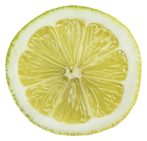 A close up of a lemon with its peel removed - stock . png