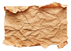 A piece of paper with a brown background and a white border - stock .. png