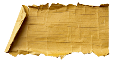 A piece of paper with a brown border - stock .. png