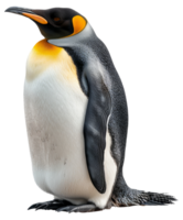 A penguin is standing - stock .. png