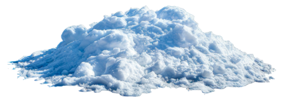 A pile of snow - stock .. png