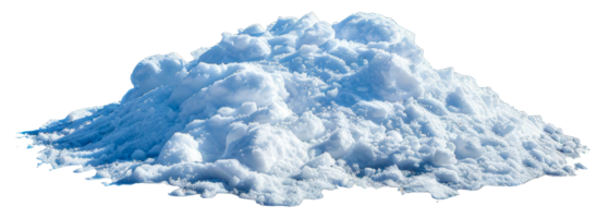 une pile de neige - Stock .. png