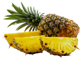 A slice of pineapple - stock .. png