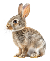 A rabbit is sitting - stock .. png
