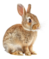 A rabbit is sitting - stock .. png