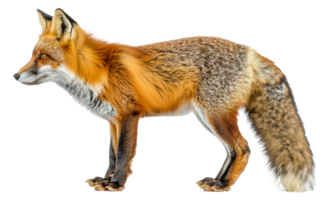 A fox is standing - stock .. png