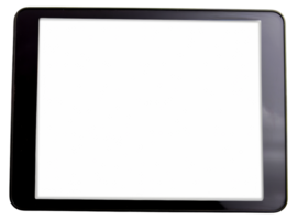 A black tablet - stock .. png