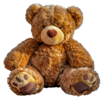 uma Castanho Urso de pelúcia Urso com Castanho patas - estoque .. png