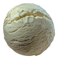 A white ice cream cone with a white frosting - stock .. png