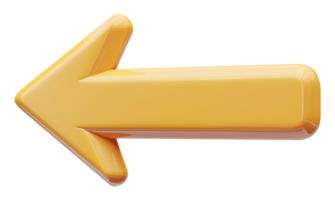vibrerande gul pil med texturerad Avsluta, skära ut - stock .. png