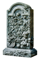 Ancient gravestone, cut out - stock .. png